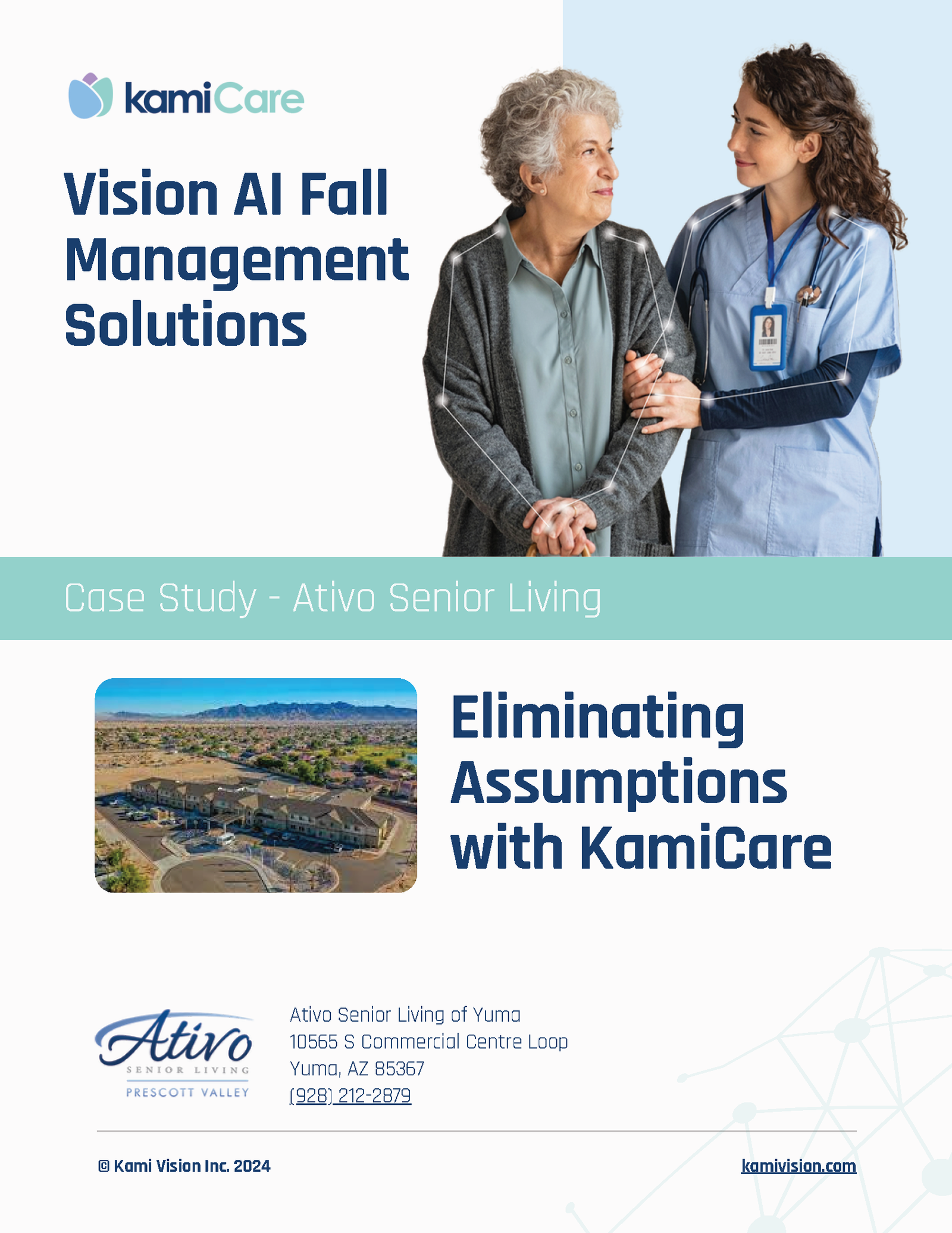 KamiCare Ativo Senior Living case study cover